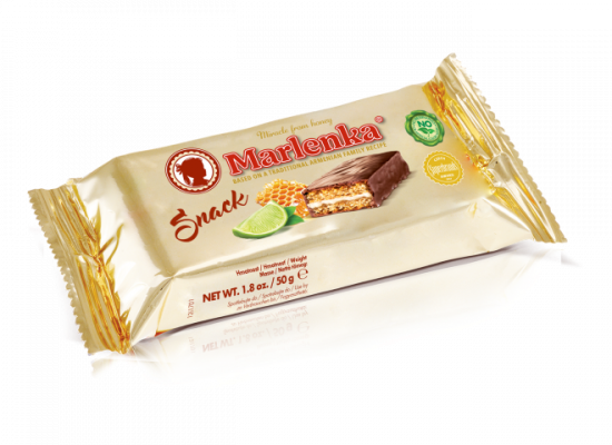 Citronový medový snack MARLENKA® 50 g - balení 20 ks