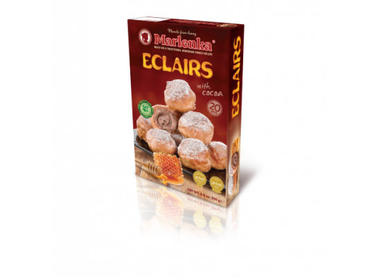 Eclairs MARLENKA 250g s kakaem (20 kusů)