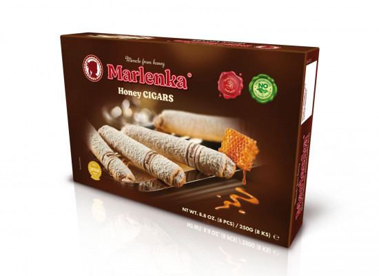 Medové doutníčky MARLENKA® 250 g