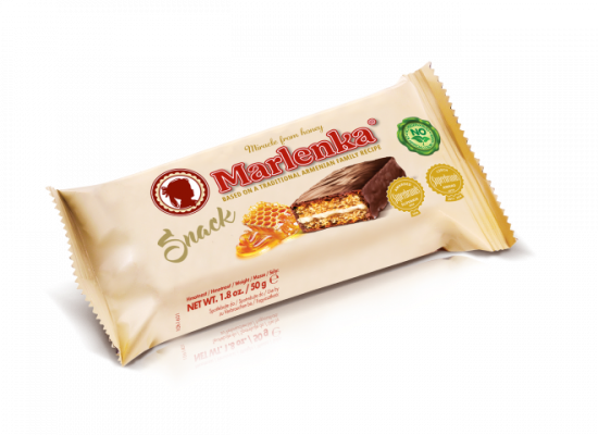 Marlenka® snack medový 50 g – balení 20 ks